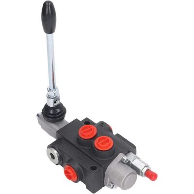 MOXIE Sjlerst Kit De Vanne De Contrôle De Débit, Hydraulique 1 Bobine Double Effet Avec Barre De Soulagement Réglable Poignée De Commande Accessoire De Tracteur - Publicité MOXIE Sjlerst Kit De Vanne De Contrôle De Débit, Hydraulique 1 Bobine Double Effet Avec Barre De Soulagement Réglable Poignée De Commande Accessoire De Tracteur - Publicité