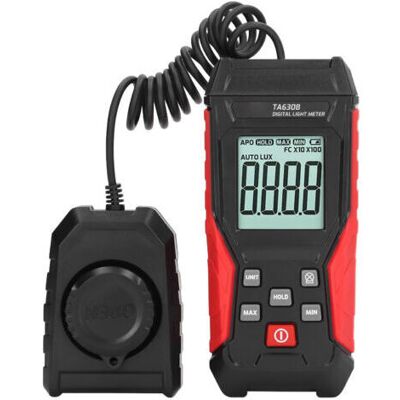 SCORPIO Illuminomètre Numérique 200000lx, Compteur De Lumière De Haute Précision, Testeur D'Éclairement Avec Mise Hors Tension Automatique - Publicité SCORPIO Illuminomètre Numérique 200000lx, Compteur De Lumière De Haute Précision, Testeur D'Éclairement Avec Mise Hors Tension Automatique - Publicité