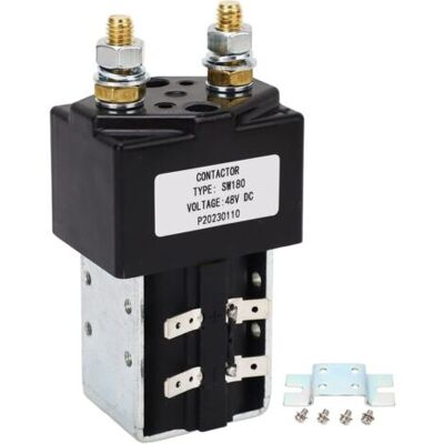 ABYSSE Solénoïde De Contacteur Cc 48 V 200 A, Solénoïde De Contacteur Principal Universel Sw180 Pour Chariot Élévateur De Chariot De Golf, Pour Machines - Publicité ABYSSE Solénoïde De Contacteur Cc 48 V 200 A, Solénoïde De Contacteur Principal Universel Sw180 Pour Chariot Élévateur De Chariot De Golf, Pour Machines - Publicité
