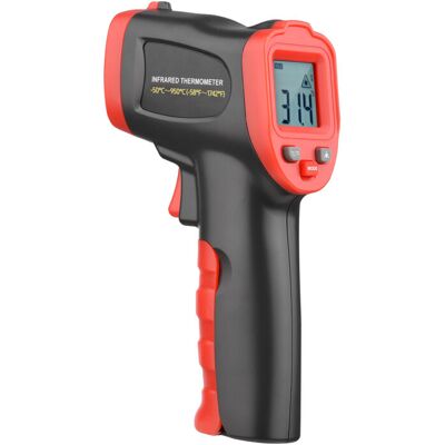 MOXIE Sjlerst Thermomètre Infrarouge Portatif Multifonction Laser À Anneau Monochrome, Pistolet De Mesure De Température Industriel Sans Contact Sans Batterie Wt326d (-50℃~950℃/-58℉~1742℉) - Publicité MOXIE Sjlerst Thermomètre Infrarouge Portatif Multifonction Laser À Anneau Monochrome, Pistolet De Mesure De Température Industriel Sans Contact Sans Batterie Wt326d (-50℃~950℃/-58℉~1742℉) - Publicité