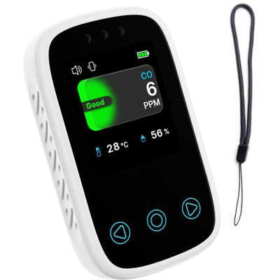Scotch Testeur Qualité D’air 3 En 1 Co Température Humidité, Détecteur Capteur Ndir, Écran Tft Lcd Numérique À Luminosité Automatique, Calibration Co, Fonctions Changement Unité Température, - Publicité Scotch Testeur Qualité D’air 3 En 1 Co Température Humidité, Détecteur Capteur Ndir, Écran Tft Lcd Numérique À Luminosité Automatique, Calibration Co, Fonctions Changement Unité Température, - Publicité