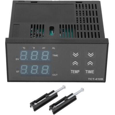 OEM Jeffergarden Régulateur De Température Numérique, Haute Sensibilité 2 En 1 Presse À Chaud Thermostat Machine Ssr Sortie 100-240v Large Gamme Pour Équipement De Chaudière-dou - Publicité OEM Jeffergarden Régulateur De Température Numérique, Haute Sensibilité 2 En 1 Presse À Chaud Thermostat Machine Ssr Sortie 100-240v Large Gamme Pour Équipement De Chaudière-dou - Publicité