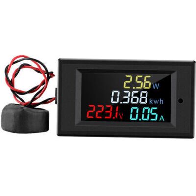 URSUS Ampèremètre Voltmètre Numérique Multifonction Ac 80-300v Ecran Couleur Lcd Avec Transformateur De Courant 100a D69-2049 Ampèremètre Voltmètre Numérique - Publicité URSUS Ampèremètre Voltmètre Numérique Multifonction Ac 80-300v Ecran Couleur Lcd Avec Transformateur De Courant 100a D69-2049 Ampèremètre Voltmètre Numérique - Publicité