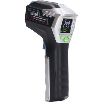 MOXIE Sjlerst Thermomètre Infrarouge, Écran Lcd Rétroéclairé, Arrêt Automatique, Indication De Batterie Faible, Pistolet De Température Industriel - Publicité MOXIE Sjlerst Thermomètre Infrarouge, Écran Lcd Rétroéclairé, Arrêt Automatique, Indication De Batterie Faible, Pistolet De Température Industriel - Publicité