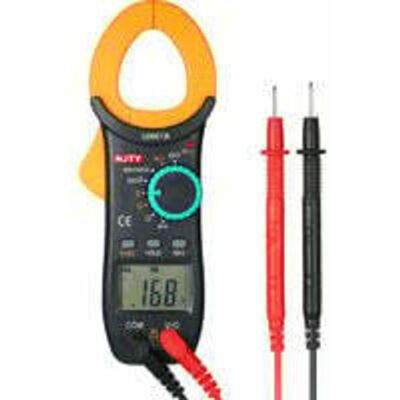 ACKERMAN Pince Ampèremétrique Numérique, Sélection Automatique De La Gamme, 2000 Points De Mesure – Capacité, Continuité, Signal Acoustique, Multimètre, Sonde De Mesure, Pince Ampèremétrique - Publicité ACKERMAN Pince Ampèremétrique Numérique, Sélection Automatique De La Gamme, 2000 Points De Mesure – Capacité, Continuité, Signal Acoustique, Multimètre, Sonde De Mesure, Pince Ampèremétrique - Publicité