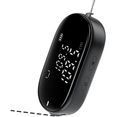 Vision Mètre Ruban Numérique, Outil De Mesure Roulant Intelligent Et Rechargeable De 99,9 M Pour Formes Irrégulières Complexes, Corps Et Diamètre Avec Grand Écran Lcd - Publicité Vision Mètre Ruban Numérique, Outil De Mesure Roulant Intelligent Et Rechargeable De 99,9 M Pour Formes Irrégulières Complexes, Corps Et Diamètre Avec Grand Écran Lcd - Publicité