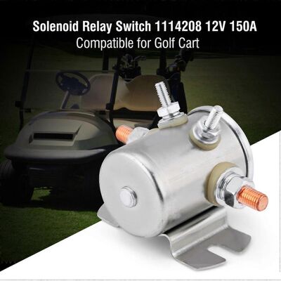 FLAMMKRAFT Relais Solénoïde 12v 150a Usage Continu, Interrupteur Pour Chariot, Compatible 1114208, 1114218, 67-702. Publicité FLAMMKRAFT Relais Solénoïde 12v 150a Usage Continu, Interrupteur Pour Chariot, Compatible 1114208, 1114218, 67-702. Publicité