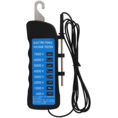 Vision Testeur De Tension De Clôture Électrique, 7 Kv, 8 Led, 600 V-7 000 V, Testeur De Clôture Agricole Portable Avec Sonde, Détecteur De Défauts De Clôture Électrique, Équipement Agricole - Publicité Vision Testeur De Tension De Clôture Électrique, 7 Kv, 8 Led, 600 V-7 000 V, Testeur De Clôture Agricole Portable Avec Sonde, Détecteur De Défauts De Clôture Électrique, Équipement Agricole - Publicité