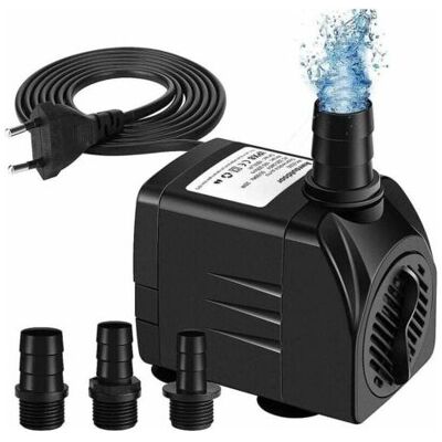 ABYSSE Pompe Fontaine Submersible 65w 3000l/h – Hauteur De Levage 3 M – Débit Réglable – 3 Buses Incluses – Niveau Sonore 20-30 Db - Publicité ABYSSE Pompe Fontaine Submersible 65w 3000l/h – Hauteur De Levage 3 M – Débit Réglable – 3 Buses Incluses – Niveau Sonore 20-30 Db - Publicité