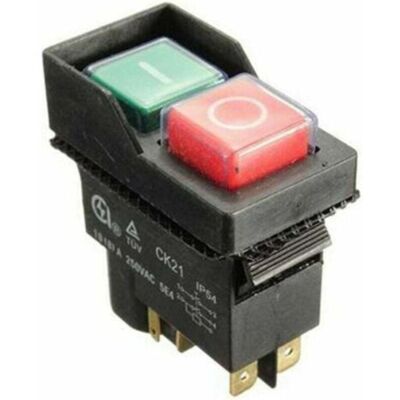 SANS MARQUE Bétonnière Électrique, Interrupteur Marche/arrêt, Interrupteur Solénoïde Ck21b/250v, Carburateur 5 Broches - Publicité SANS MARQUE Bétonnière Électrique, Interrupteur Marche/arrêt, Interrupteur Solénoïde Ck21b/250v, Carburateur 5 Broches - Publicité
