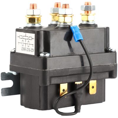 PELTOR Jeffergarden Contacteur De Relais Solénoïde De Treuil 12v 250a Pour Aut Utv Suv Avec Treuils De 3000 À 5000lbs - Publicité PELTOR Jeffergarden Contacteur De Relais Solénoïde De Treuil 12v 250a Pour Aut Utv Suv Avec Treuils De 3000 À 5000lbs - Publicité
