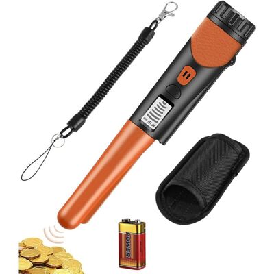 Melissa Détecteur De Métaux Portable, Détecteur De Métaux Pinpointer,détecteur De Métaux À Balayage À 360 °, Etanche Pinpointer Détecteur,avec Indicateur Led Et Des Piles,pour Chasse Aux Trésors - Publicité Melissa Détecteur De Métaux Portable, Détecteur De Métaux Pinpointer,détecteur De Métaux À Balayage À 360 °, Etanche Pinpointer Détecteur,avec Indicateur Led Et Des Piles,pour Chasse Aux Trésors - Publicité
