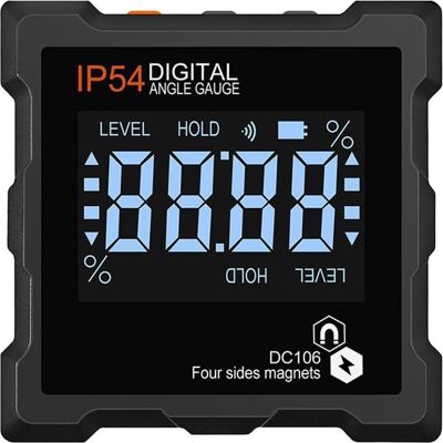 Vision Rapporteur Numérique, Inclinomètre Avec Grand Écran Lcd, Aimant À Quatre Faces - Publicité Vision Rapporteur Numérique, Inclinomètre Avec Grand Écran Lcd, Aimant À Quatre Faces - Publicité