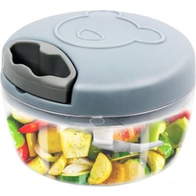 Vision Hachoir À Oignons Manuel 500 Ml Avec 3 Lames En Acier Inoxydable, Hachoir À Oignons En Acier Inoxydable, Hachoir Manuel Multiple, Hachoir À Légumes, Hachoir À Oignons Avec Cordon - Publicité Vision Hachoir À Oignons Manuel 500 Ml Avec 3 Lames En Acier Inoxydable, Hachoir À Oignons En Acier Inoxydable, Hachoir Manuel Multiple, Hachoir À Légumes, Hachoir À Oignons Avec Cordon - Publicité