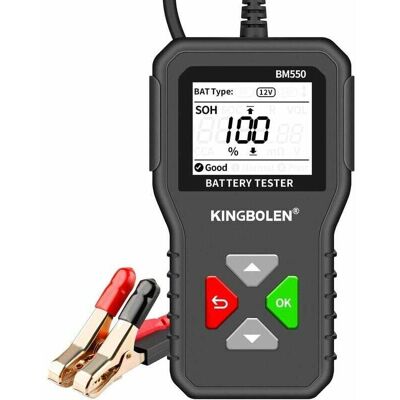 Melissa Debuns – Testeur De Batterie Numérique 6v 12v 24v – Plage De Test 100-2000 Cca – Écran Hd 1,8" – Précision 99,5% – Protection Inversion De Polarité - Cca 2-200 Ah - Publicité Melissa Debuns – Testeur De Batterie Numérique 6v 12v 24v – Plage De Test 100-2000 Cca – Écran Hd 1,8" – Précision 99,5% – Protection Inversion De Polarité - Cca 2-200 Ah - Publicité