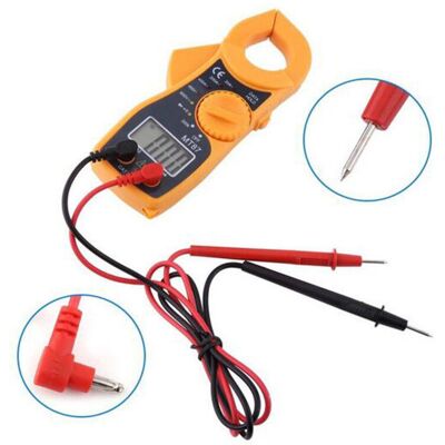 MOXIE Pince Multimètre Numérique Lcd Professionnel Multimètre Voltmètre Ampèremètre Ohmmètre Portable Multifonction Testeur Durable - Publicité MOXIE Pince Multimètre Numérique Lcd Professionnel Multimètre Voltmètre Ampèremètre Ohmmètre Portable Multifonction Testeur Durable - Publicité