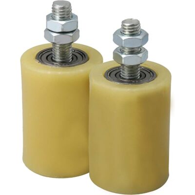 MOXIE M12 50 X 70mm Roulement Rouleaux En Acier Pp Roue De Guidage Avec 6201 Roulement Insert Pour Porte Lectrique Pack De 2 - Publicité MOXIE M12 50 X 70mm Roulement Rouleaux En Acier Pp Roue De Guidage Avec 6201 Roulement Insert Pour Porte Lectrique Pack De 2 - Publicité