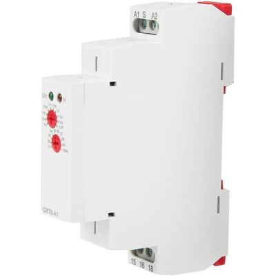 MOXIE Grt8-a1 Relais De Temporisation De Marche, Mini Relais De Temporisation À Led Sur Rail Din À Fonction Unique De 35 Mm Retard Sur Le Relais De Temporisation 0,1 S - 10 Jours Ac/dc12v-240v (50-60hz) - Publicité MOXIE Grt8-a1 Relais De Temporisation De Marche, Mini Relais De Temporisation À Led Sur Rail Din À Fonction Unique De 35 Mm Retard Sur Le Relais De Temporisation 0,1 S - 10 Jours Ac/dc12v-240v (50-60hz) - Publicité