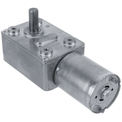 MOXIE Moteur À Engrenages À Vis Sans Fin Réversible À Couple Élevé, Moteur Réducteur Cc 12 V (40 Tr/min) - Publicité MOXIE Moteur À Engrenages À Vis Sans Fin Réversible À Couple Élevé, Moteur Réducteur Cc 12 V (40 Tr/min) - Publicité
