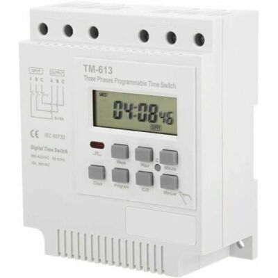 OEM Minuterie Programmable Pour Moteur Triphasé – Tm-163 – 350–420 V – Commutateur De Minuterie Industriel - Publicité OEM Minuterie Programmable Pour Moteur Triphasé – Tm-163 – 350–420 V – Commutateur De Minuterie Industriel - Publicité