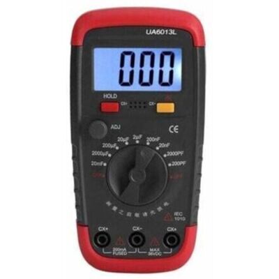 URSUS Capacimètre Professionnel, Testeur De Capacité Numérique 0,1 Pf - 20000uf, Avec Compteur De Capacité À Rétroéclairage Lcd - Publicité URSUS Capacimètre Professionnel, Testeur De Capacité Numérique 0,1 Pf - 20000uf, Avec Compteur De Capacité À Rétroéclairage Lcd - Publicité