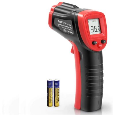OEM Thermomètre Industriel Infrarouge Sans Contact, Non Médical, Avec Écran Lcd Numérique. Modèle Et312 En Noir/rouge, Plage De Mesure -50°c À 550°c (-58°f À 1022°f). Idéal Pour Les Applications Industrie - Publicité OEM Thermomètre Industriel Infrarouge Sans Contact, Non Médical, Avec Écran Lcd Numérique. Modèle Et312 En Noir/rouge, Plage De Mesure -50°c À 550°c (-58°f À 1022°f). Idéal Pour Les Applications Industrie - Publicité