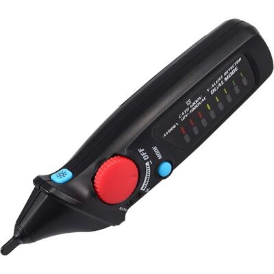 MOXIE Testeur De Tension Sans Contact Électrique Détecteur De Tension Ac 12 V-1000 V/48 V-1000 V Auto/manuel Mode Double Testers Électrique Avec Led Lampe De Poche Rouge - Publicité MOXIE Testeur De Tension Sans Contact Électrique Détecteur De Tension Ac 12 V-1000 V/48 V-1000 V Auto/manuel Mode Double Testers Électrique Avec Led Lampe De Poche Rouge - Publicité