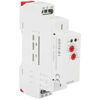 MOXIE Relais À Retardement - Grt8-b1 Ac/dc12-240v Relais Temporisé Multifonction, Mini Relais De Temporisation - M1 Montage Sur Rail Din 10 Fonctions Indicateurs Led Pour Équipement Industriel - Publicité MOXIE Relais À Retardement - Grt8-b1 Ac/dc12-240v Relais Temporisé Multifonction, Mini Relais De Temporisation - M1 Montage Sur Rail Din 10 Fonctions Indicateurs Led Pour Équipement Industriel - Publicité