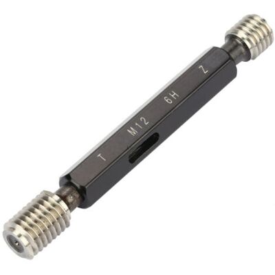 OEM Jauge De Filetage À Bouchon En Acier De Haute Précision M12 X 1.75 Pour Mesure Manuelle - Publicité OEM Jauge De Filetage À Bouchon En Acier De Haute Précision M12 X 1.75 Pour Mesure Manuelle - Publicité