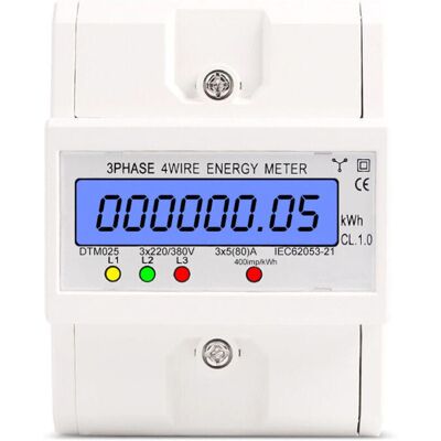 PELTOR Indicateur De Consommation D'Énergie Compteur D'Énergie Triphasé À Quatre Fils 220/380v 5-80a Consommation D'Énergie Kwh Compteur D'Énergie Numérique À Montage Sur Rail Din Avec Écran Lcd Rétroéclairé - Publicité PELTOR Indicateur De Consommation D'Énergie Compteur D'Énergie Triphasé À Quatre Fils 220/380v 5-80a Consommation D'Énergie Kwh Compteur D'Énergie Numérique À Montage Sur Rail Din Avec Écran Lcd Rétroéclairé - Publicité