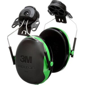 3M - Peltor X1P3E Casque antibruit passif 26 dB en 352-3:2002 1 pc(s) - noir, vert - Publicité