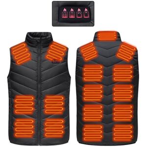 Gilet Chauffant Léger Pour Hommes, Gilet Chauffant Électrique Rechargeable Intelligent, Gilet Chauffant Électrique Unisexe Étanche À L'Eau (5xl,76.512647cm) - Lntyq - Publicité Gilet Chauffant Léger Pour Hommes, Gilet Chauffant Électrique Rechargeable Intelligent, Gilet Chauffant Électrique Unisexe Étanche À L'Eau (5xl,76.512647cm) - Lntyq - Publicité