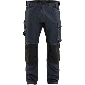 BLAKLADER Pantalon De Travail Artisan Denim Stretch 1751 Marine/noir 3xl - Fr(54) - Se(c60) - Courtes - Publicité BLAKLADER Pantalon De Travail Artisan Denim Stretch 1751 Marine/noir 3xl - Fr(54) - Se(c60) - Courtes - Publicité