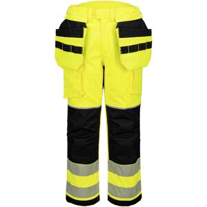 Pantalon D'Hiver + Pluie Holster Pw3 Modaflame Hv - Taille Xl - Jaune/noir - Portwest - Publicité Pantalon D'Hiver + Pluie Holster Pw3 Modaflame Hv - Taille Xl - Jaune/noir - Portwest - Publicité