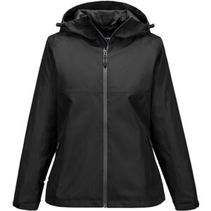 Veste De Pluie Femmes - Taille S - Noir - Portwest - Publicité Veste De Pluie Femmes - Taille S - Noir - Portwest - Publicité