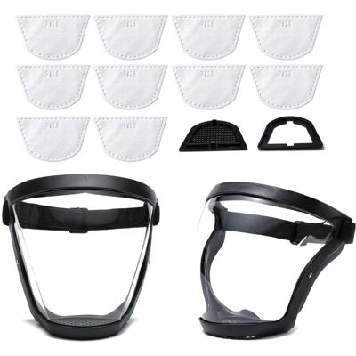 OEM Masque De Protection Complet Avec 10 Filtres – Masque Transparent, Réutilisable, Pour Sécurité Et Confort Au Travail - Publicité OEM Masque De Protection Complet Avec 10 Filtres – Masque Transparent, Réutilisable, Pour Sécurité Et Confort Au Travail - Publicité