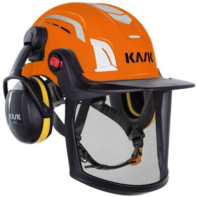 Casque De Protection Kask Safety Zenith X Air Combo Whe00153 - Orange - Taille Unique - Publicité Casque De Protection Kask Safety Zenith X Air Combo Whe00153 - Orange - Taille Unique - Publicité
