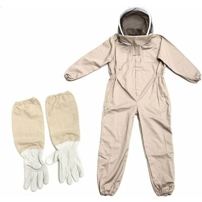 OEM Inhhub Vêtements D'Apiculture Avec Des Gants. Combinaison D'Apiculteur En Coton Naturel Avec Voile D'Escrime Unisexe(xl) - Publicité OEM Inhhub Vêtements D'Apiculture Avec Des Gants. Combinaison D'Apiculteur En Coton Naturel Avec Voile D'Escrime Unisexe(xl) - Publicité