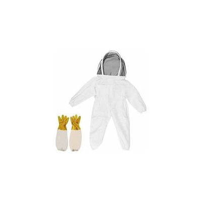 ZVD Combinaison D'Apiculteur Enfant En Coton – Taille M – Veste, Voile, Chapeau Et Gants Inclus – Protection Efficace Pour Visites De Ferme - Publicité ZVD Combinaison D'Apiculteur Enfant En Coton – Taille M – Veste, Voile, Chapeau Et Gants Inclus – Protection Efficace Pour Visites De Ferme - Publicité