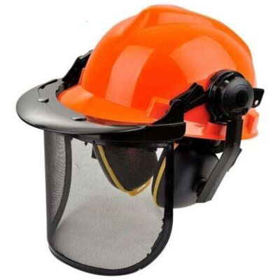 SANS MARQUE Casque De Sécurité Forestier Avec Mentonnière. Casque De Travail En397 Réfléchissant, Ventilé Et Léger Pour Les Applications Forestières, De Construction, Électriques Et Industrielles (taille Libre, O - Publicité SANS MARQUE Casque De Sécurité Forestier Avec Mentonnière. Casque De Travail En397 Réfléchissant, Ventilé Et Léger Pour Les Applications Forestières, De Construction, Électriques Et Industrielles (taille Libre, O - Publicité