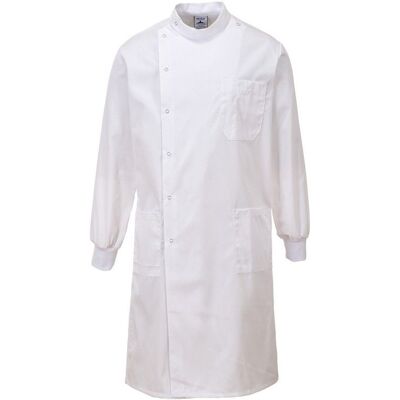 Blouse Portwest Traité Déperlant Howie Blanc M - Publicité Blouse Portwest Traité Déperlant Howie Blanc M - Publicité