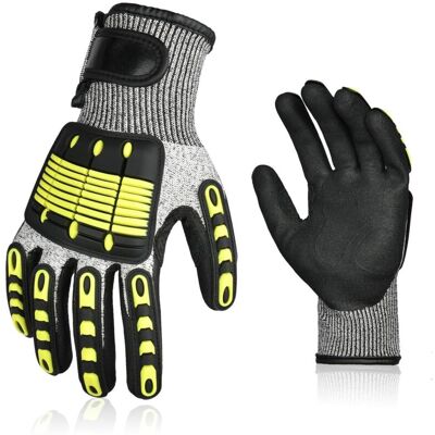 OEM Gants De Sécurité Anti-coupure, Résistants Aux Abrasions Pour Mécanicien, Jardinage, Logistique Et Travaux Manuels - Taille L - Publicité OEM Gants De Sécurité Anti-coupure, Résistants Aux Abrasions Pour Mécanicien, Jardinage, Logistique Et Travaux Manuels - Taille L - Publicité