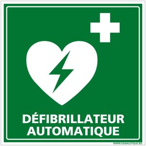 SIGNALETIQUE.BIZ FRANCE Panneau de signalisation défibrillateur automatique iso 7010 -