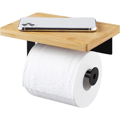 Vision Porte-papier Toilette, Porte-papier Toilette Avec Plateaux En Bambou, Porte-papier Toilette Muraux, Porte-papier Toilette Auto-adhésifs Et Porte-papier Toilette Sans Perçage Pour La Salle De Bain - Publicité Vision Porte-papier Toilette, Porte-papier Toilette Avec Plateaux En Bambou, Porte-papier Toilette Muraux, Porte-papier Toilette Auto-adhésifs Et Porte-papier Toilette Sans Perçage Pour La Salle De Bain - Publicité