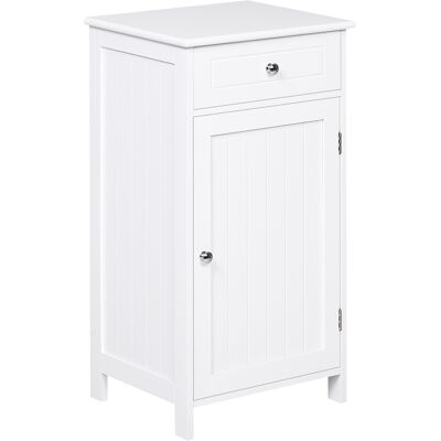 ARRIGONI Meuble De Salle De Bain 2 Tiroirs Avec Etagere Reglable 43x34x77 Cm Blanc - Publicité ARRIGONI Meuble De Salle De Bain 2 Tiroirs Avec Etagere Reglable 43x34x77 Cm Blanc - Publicité