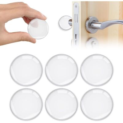 Generic 6pcs Butée De Porte Adhésive Transparentes Butoirs De Porte En Silicone Avec Puissant Stop Porte Pour Portes De Placard, Cuisine,salle De Bain - Publicité Generic 6pcs Butée De Porte Adhésive Transparentes Butoirs De Porte En Silicone Avec Puissant Stop Porte Pour Portes De Placard, Cuisine,salle De Bain - Publicité