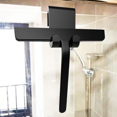 Vision Raclette De Douche Pour Portes Vitrées – Raclette Polyvalente Pour Portes De Douche, Fenêtres, Salles De Bain, Miroirs, Pare-brise De Voiture Et Murs Carrelés – Noir Mat - Publicité Vision Raclette De Douche Pour Portes Vitrées – Raclette Polyvalente Pour Portes De Douche, Fenêtres, Salles De Bain, Miroirs, Pare-brise De Voiture Et Murs Carrelés – Noir Mat - Publicité