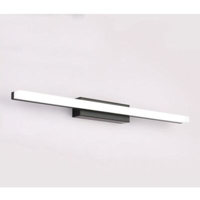 SANS MARQUE Applique De Salle De Bain Led 40 Cm 9w – Acier Inoxydable Et Acrylique – Lumière Blanche Froide 6000k – 800 Lm – Résistante À L'Humidité - Publicité SANS MARQUE Applique De Salle De Bain Led 40 Cm 9w – Acier Inoxydable Et Acrylique – Lumière Blanche Froide 6000k – 800 Lm – Résistante À L'Humidité - Publicité