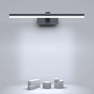 Melissa Lampe Miroir Salle De Bain Led 40cm Moderne - 9w 720lm Blanc Froid 6000k Aluminium/plastique - Ac100-240v Pour Maquillage/rasage - Publicité Melissa Lampe Miroir Salle De Bain Led 40cm Moderne - 9w 720lm Blanc Froid 6000k Aluminium/plastique - Ac100-240v Pour Maquillage/rasage - Publicité