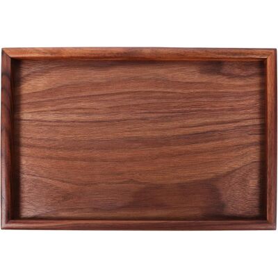 GRASSLIN Plateau De Salle De Bain En Bois De Noyer Noir Rectangulaire 30x20x22 Cm Plateau De Comptoir Multifonction Pour Rangement Cosmétiques Et Articles De Toilette Décoration'-'- - Publicité GRASSLIN Plateau De Salle De Bain En Bois De Noyer Noir Rectangulaire 30x20x22 Cm Plateau De Comptoir Multifonction Pour Rangement Cosmétiques Et Articles De Toilette Décoration'-'- - Publicité